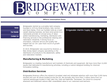 Tablet Screenshot of bridgewatercompanies.net